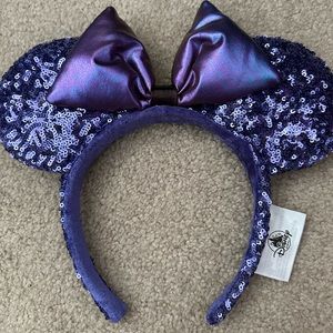 Purple/Blue-ish Sequin Disney Ears